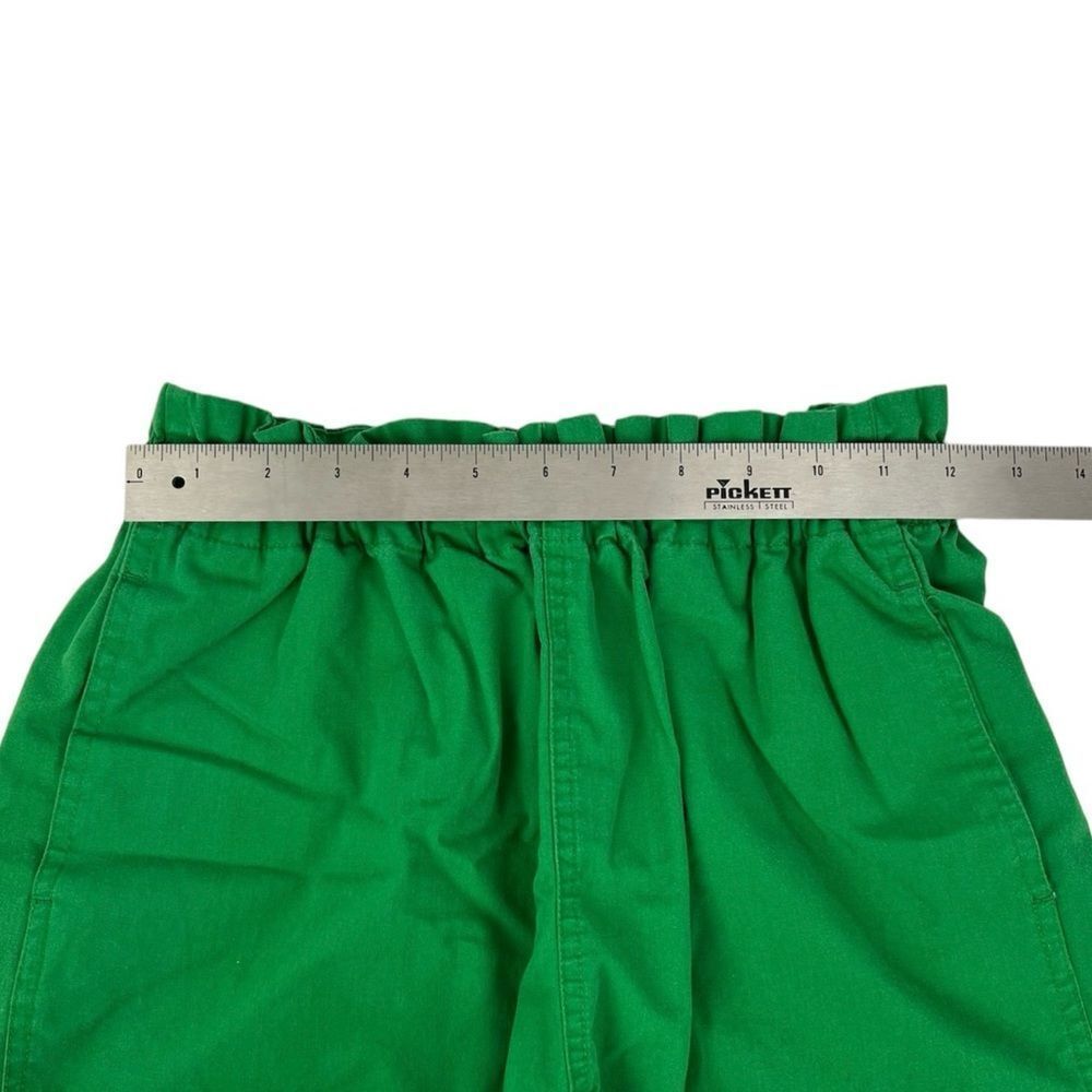 Urban Outfitters Kelly Green Paper Bag Shorts Elastic Waist Size Small - Picture 4 of 9